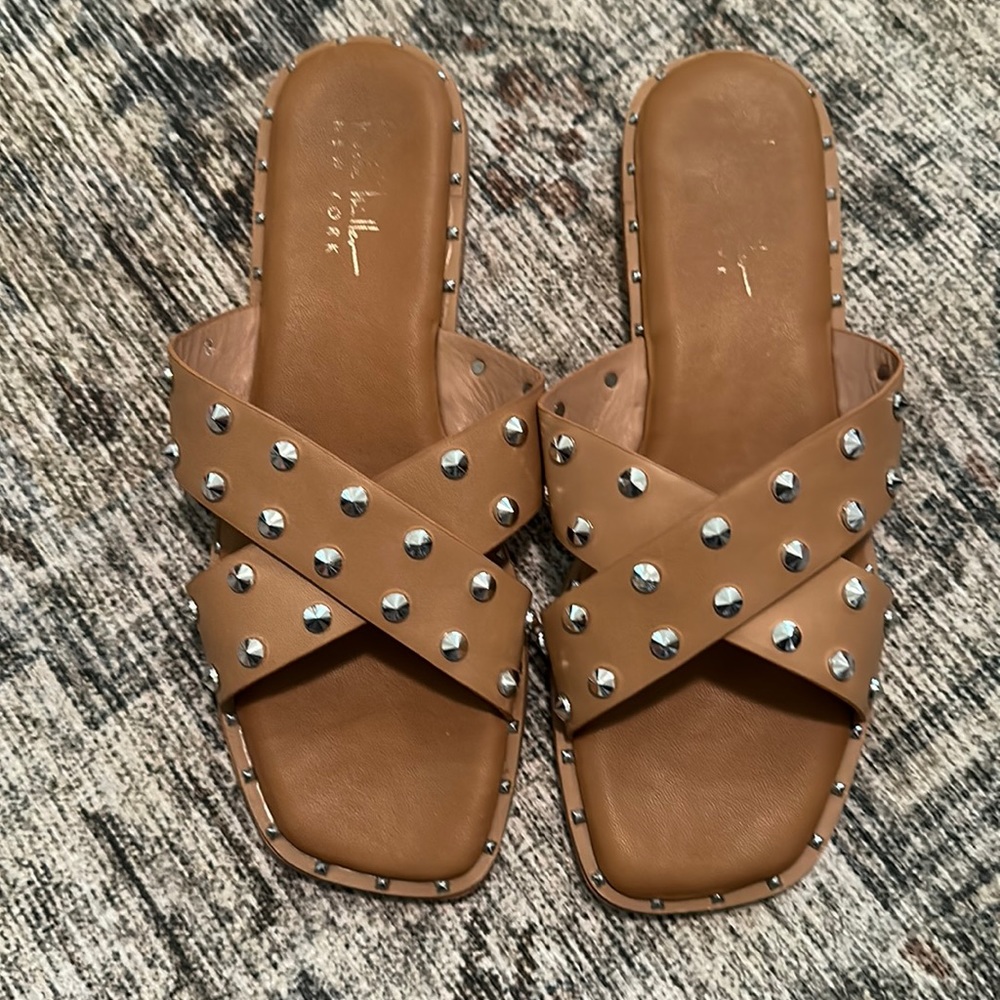 Nicole Miller Studded Sandals